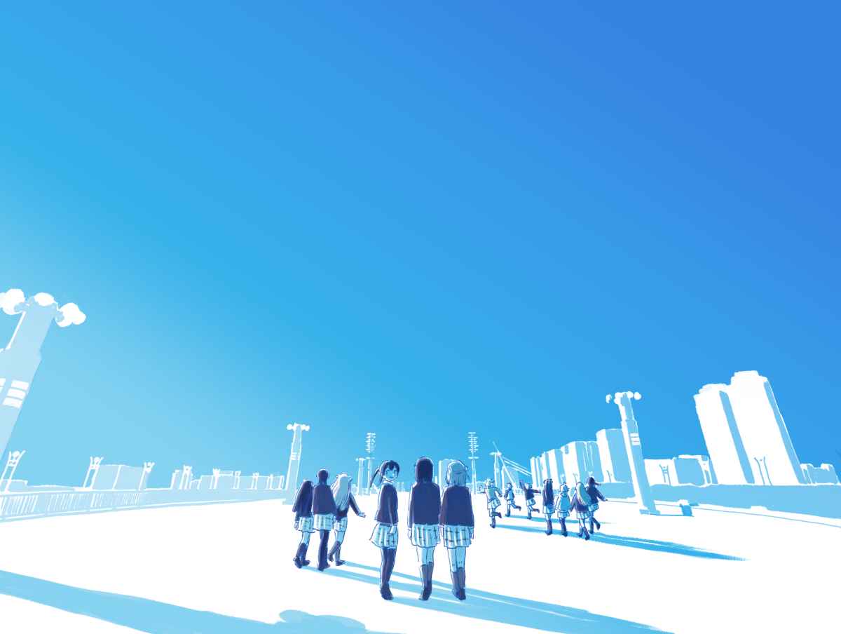 This is a pixiv picture whose title is どこに向かうかまだわからないけど.