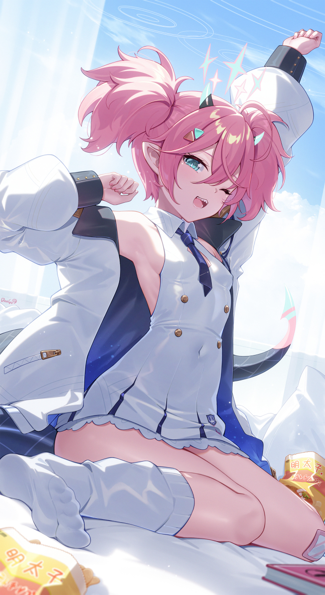 This is a pixiv picture whose title is Ohayou.