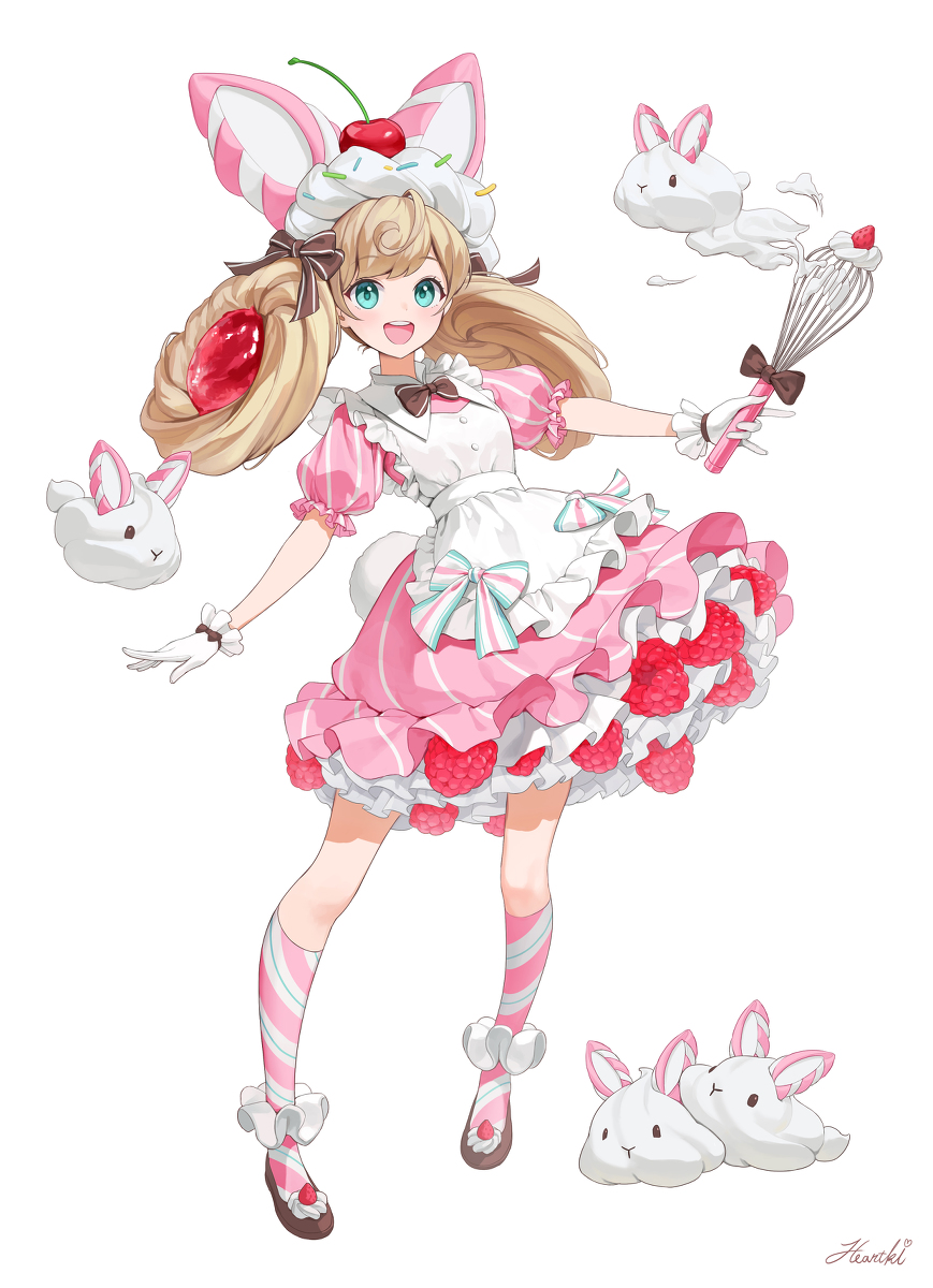 This is a pixiv picture whose title is ケーキ召喚士.