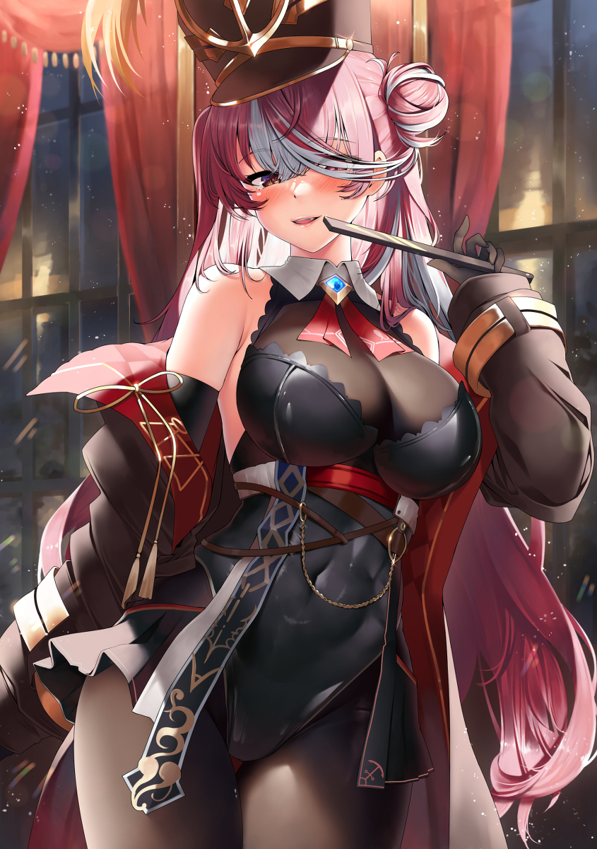 This is a pixiv picture whose title is 宝鐘マリン.