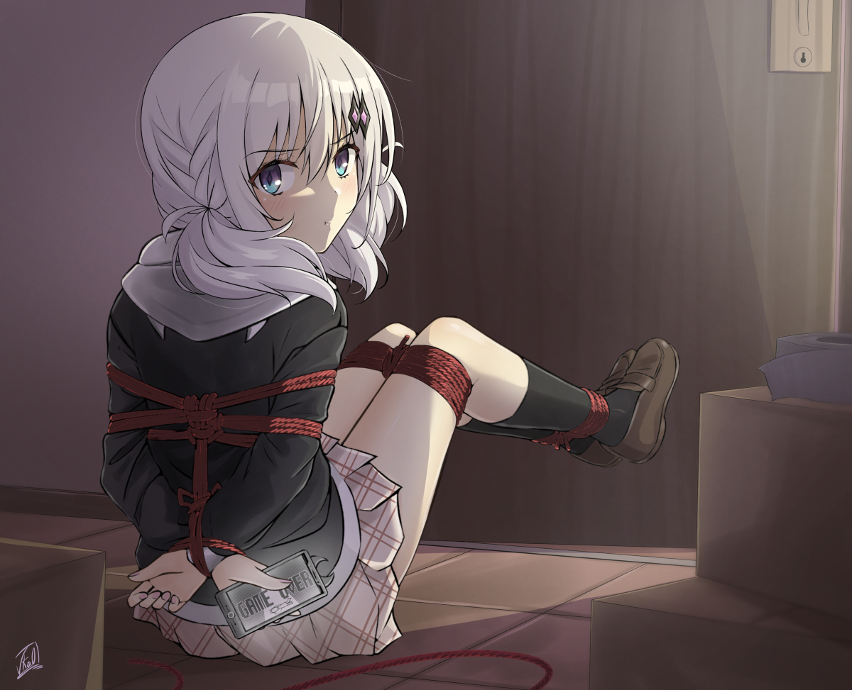 This is a pixiv picture whose title is Utaho Game Over.