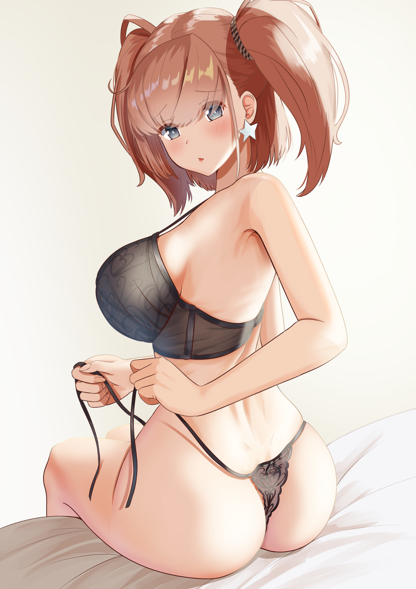 This is a pixiv picture whose title is ほどきたかったの？.
