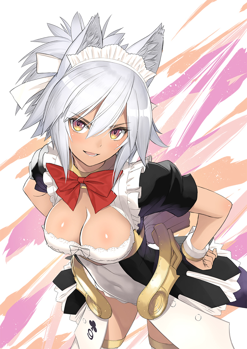 This is a pixiv picture whose title is メイドロイド・クオンのキットが発売！.