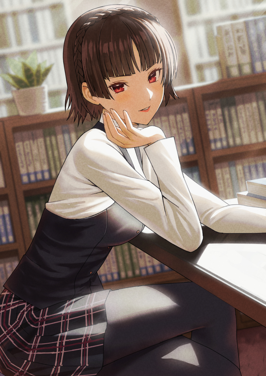 This is a pixiv picture whose title is 新島真.