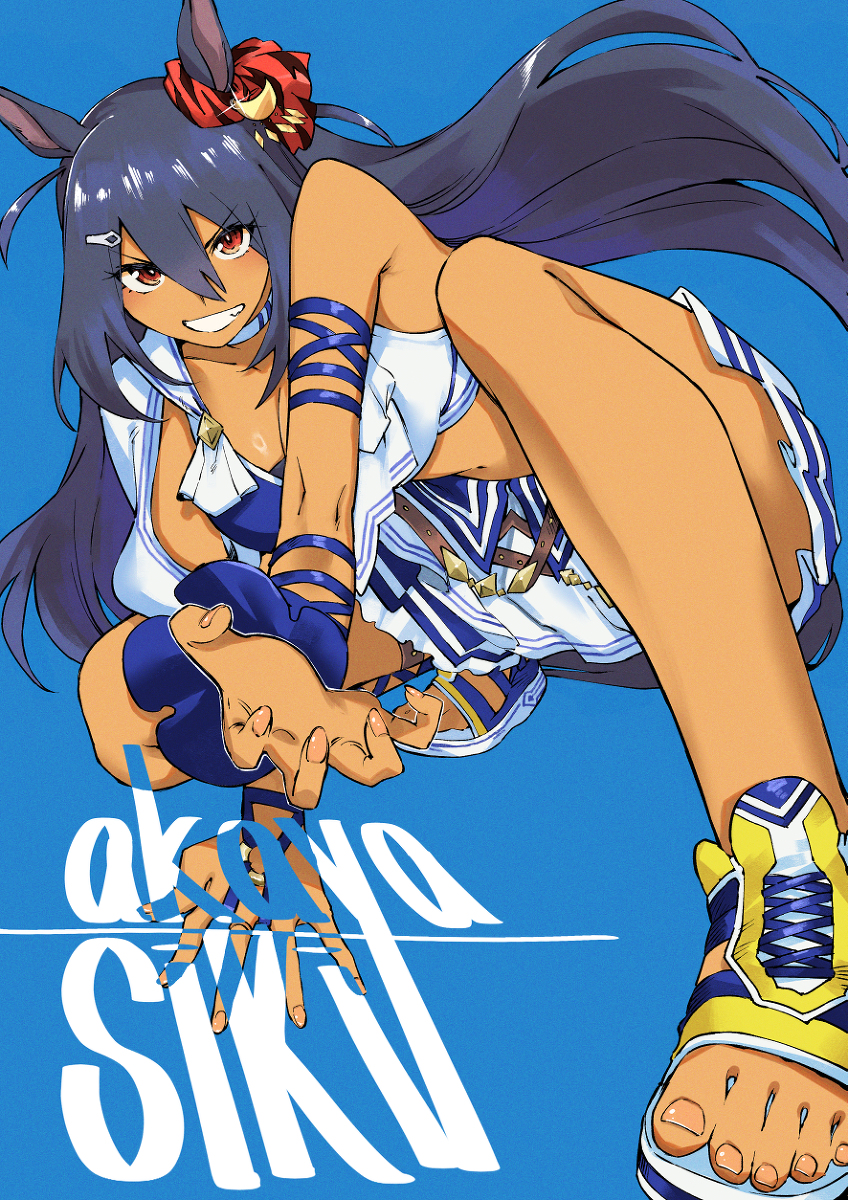 This is a pixiv picture whose title is ヒシアマゾン.