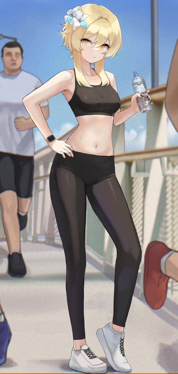 This is a pixiv picture whose title is 荧.