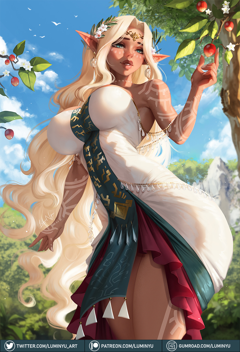 This is a pixiv picture whose title is Queen Sonia.