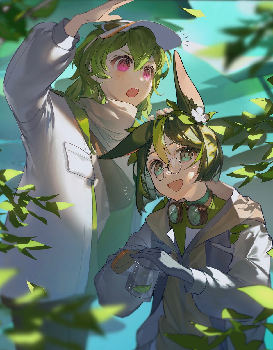 This is a pixiv picture whose title is 🌿‬.