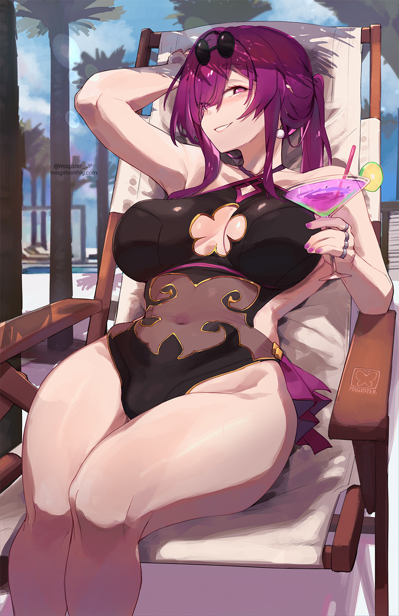 This is a pixiv picture whose title is カフカ.