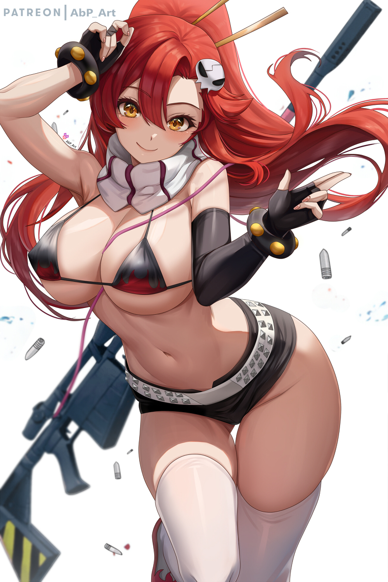 This is a pixiv picture whose title is Yoko Littner (ヨーコ・リットナー).