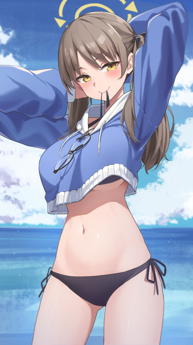 This is a pixiv picture whose title is Moe.