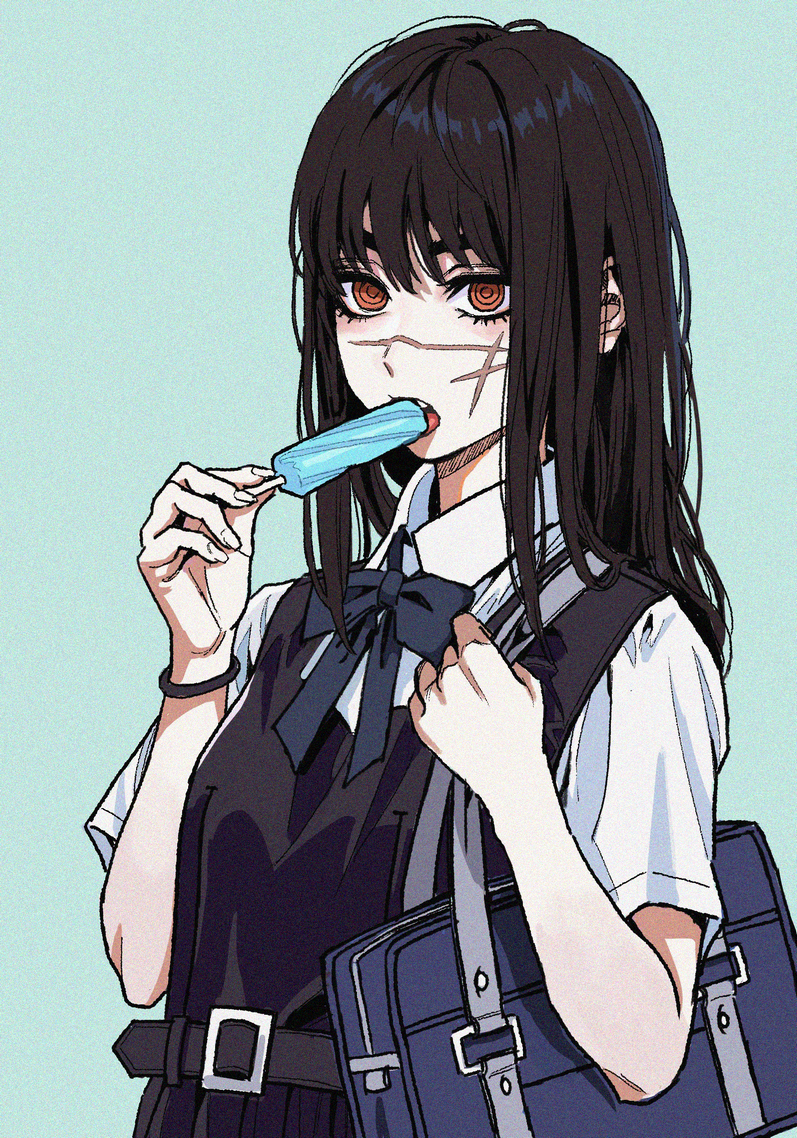 This is a pixiv picture whose title is Popsicle.