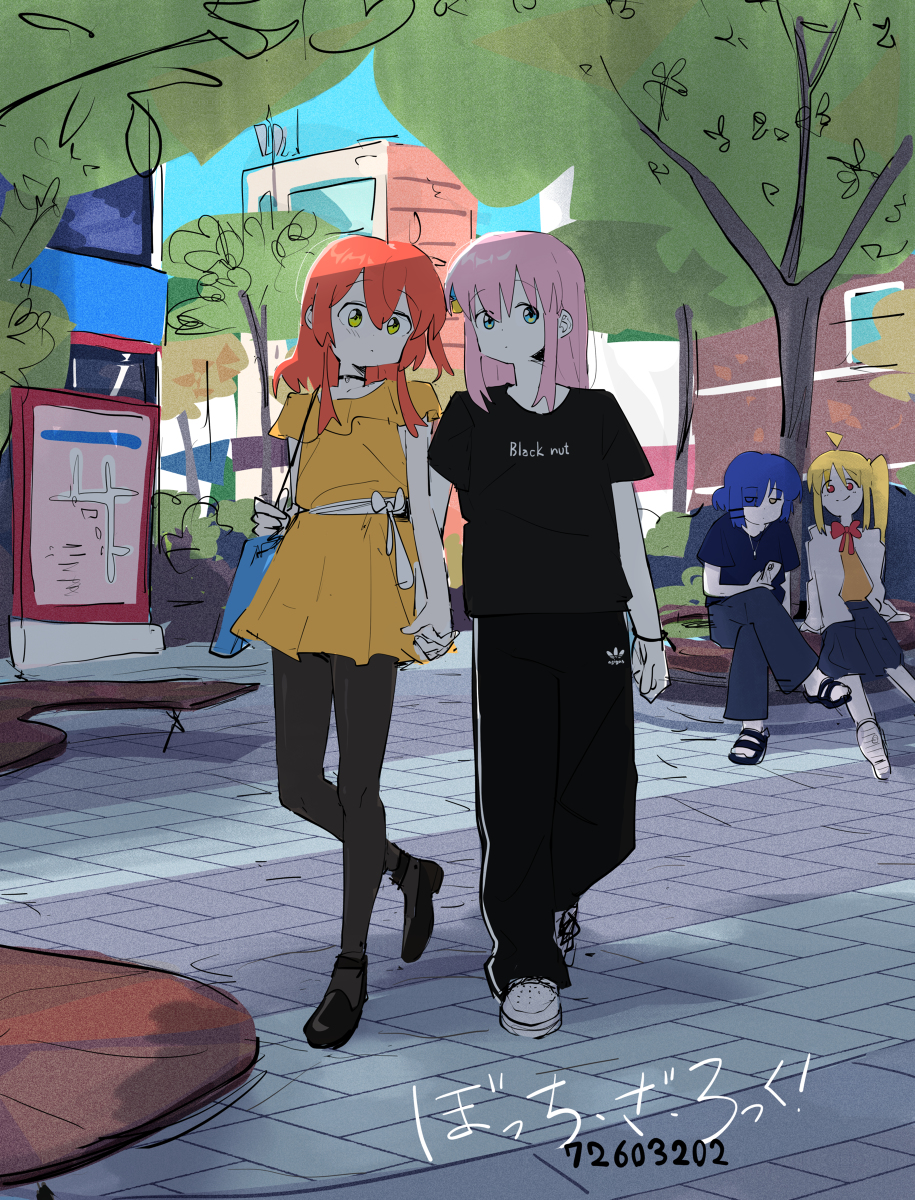 This is a pixiv picture whose title is 봇지.