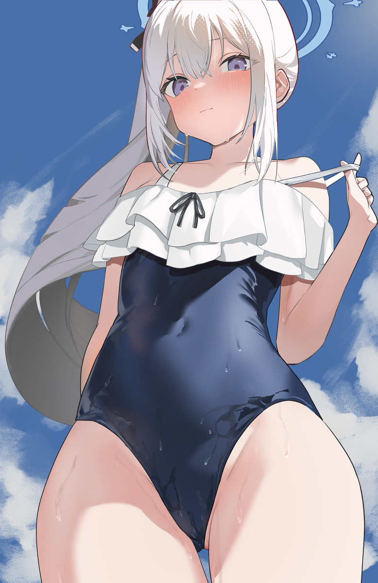 This is a pixiv picture whose title is 🐰.