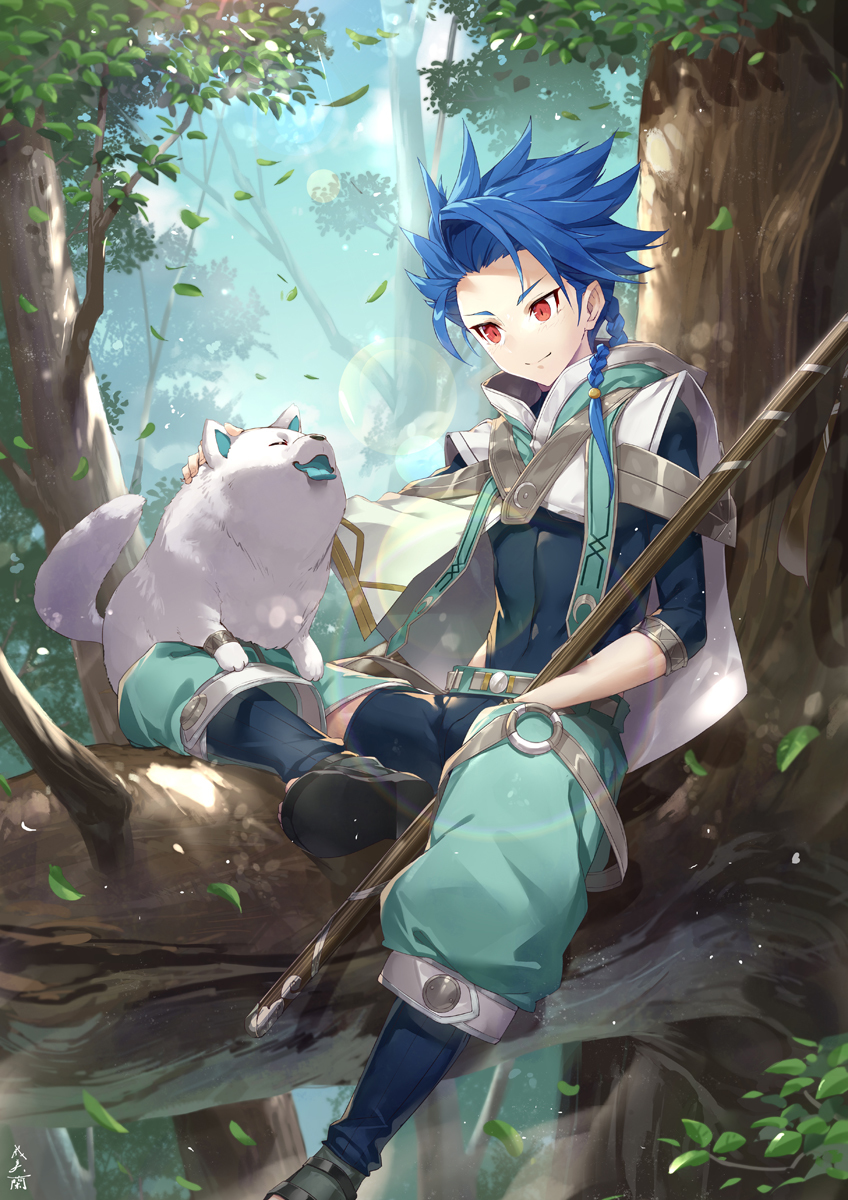 This is a pixiv picture whose title is セタンタ.