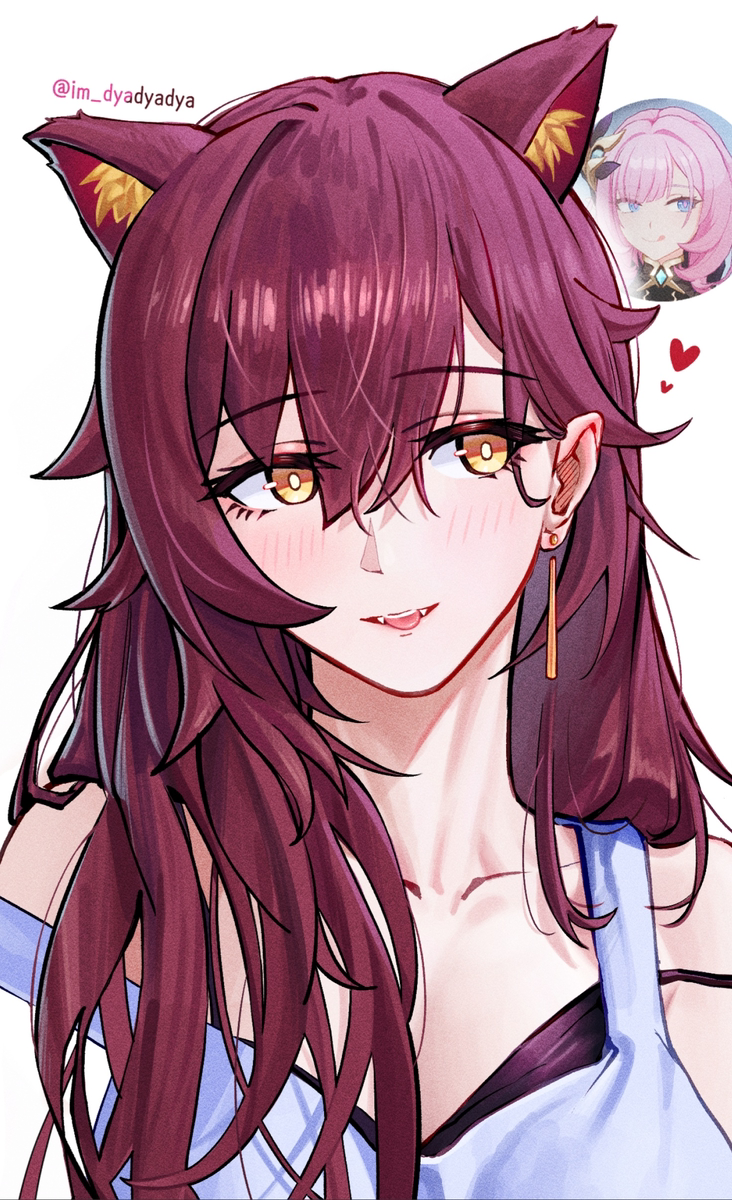 This is a pixiv picture whose title is Nya.