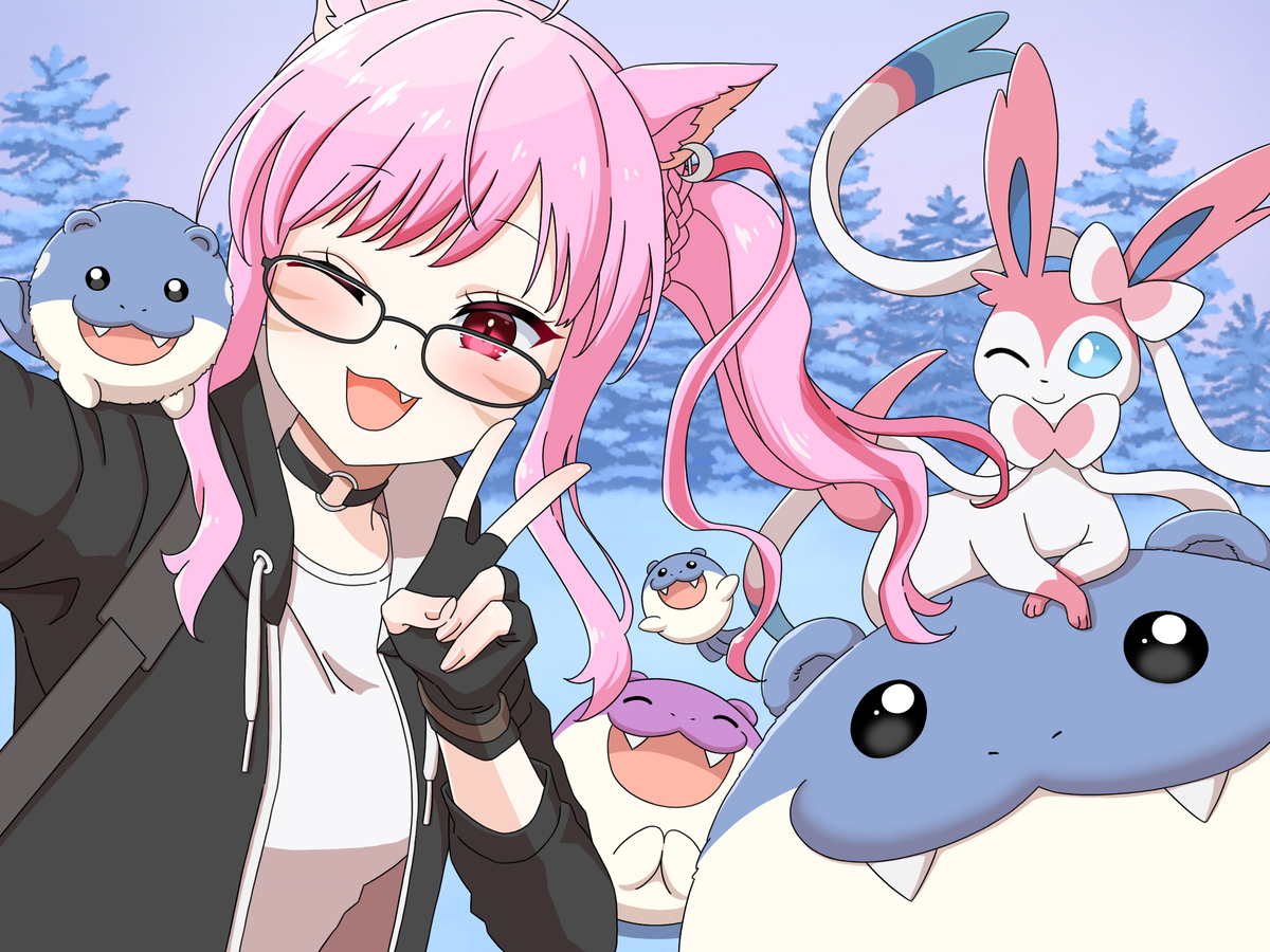 This is a pixiv picture whose title is skebご依頼絵！.