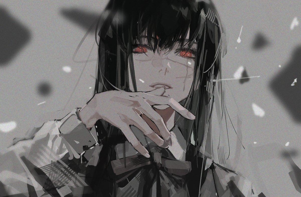 This is a pixiv picture whose title is war devil.