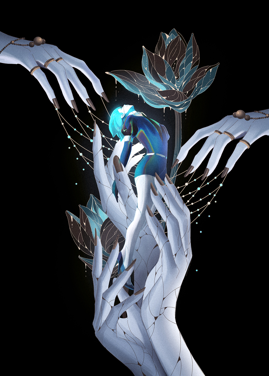 This is a pixiv picture whose title is 宝石の国 フォスフォフィライト 45.