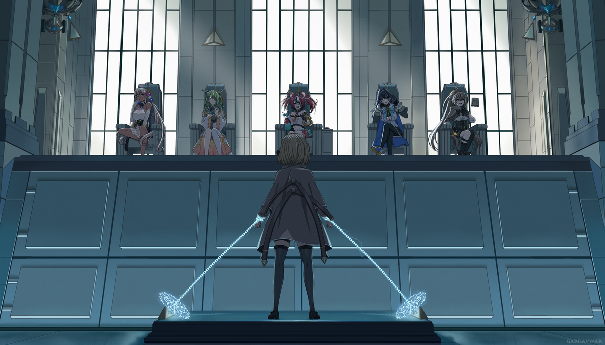 This is a pixiv picture whose title is Council Trial.