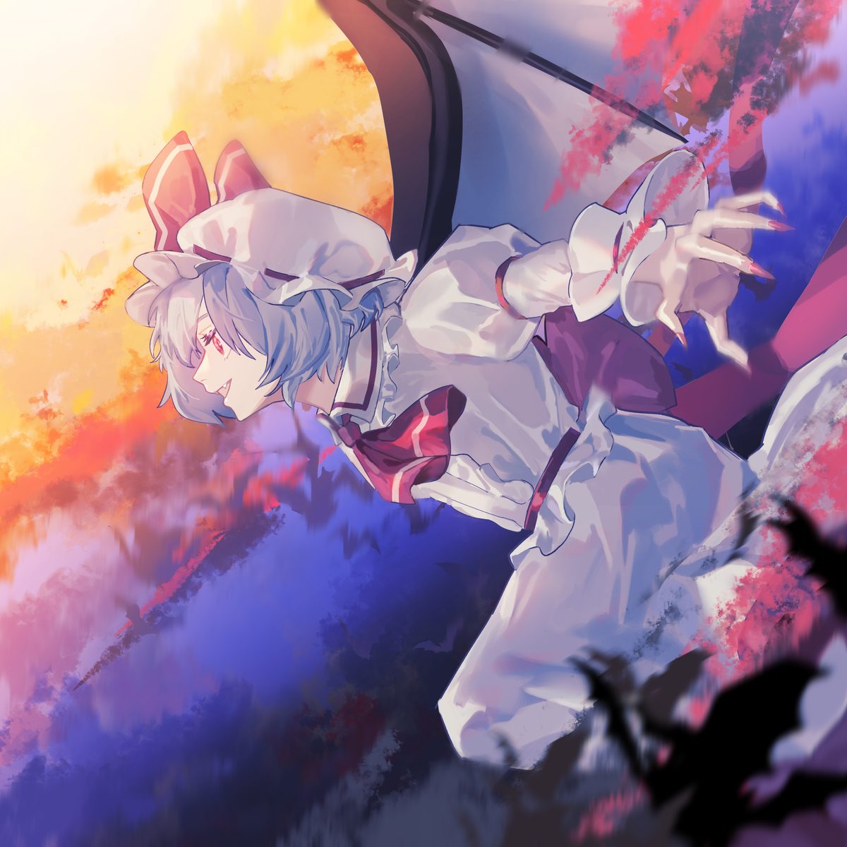 This is a pixiv picture whose title is 【名華祭】DAYBREAK.