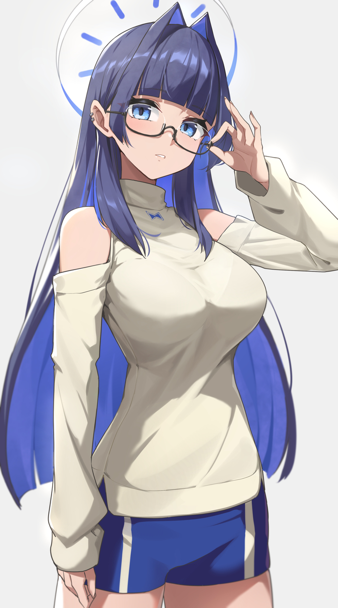 This is a pixiv picture whose title is Kronii.