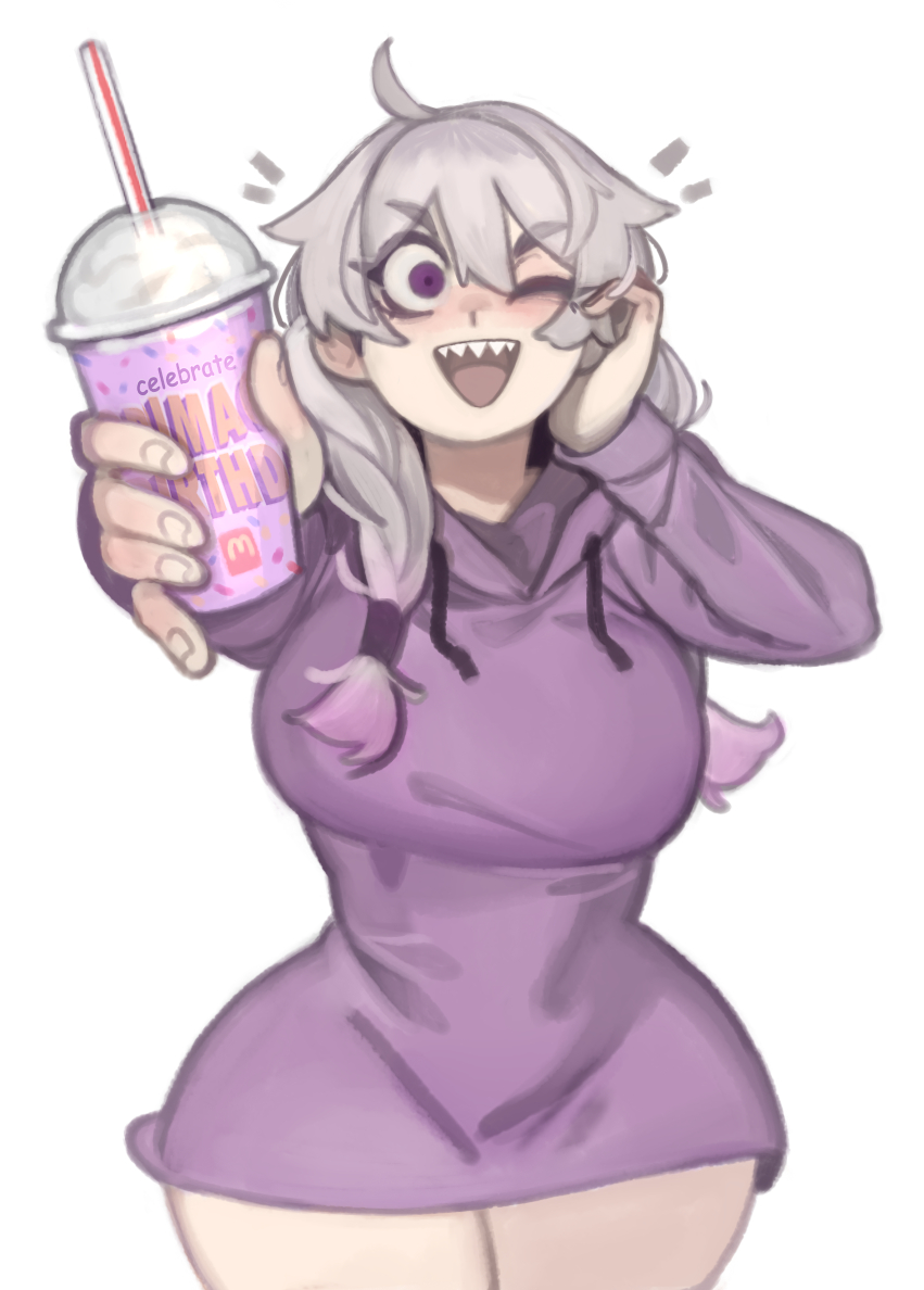 This is a pixiv picture whose title is Violet Grimace shake....