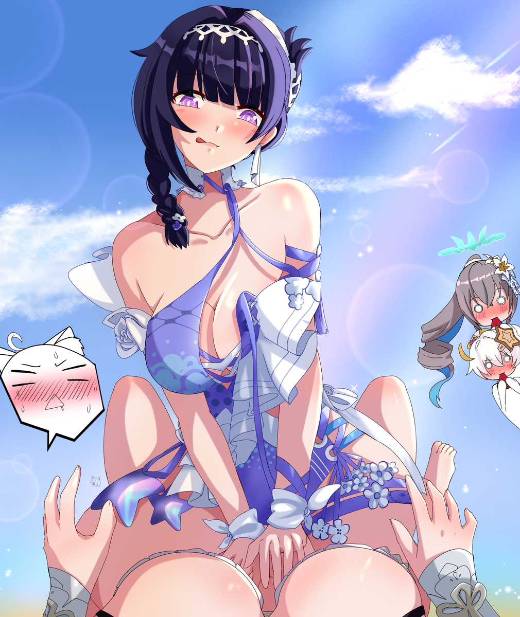 This is a pixiv picture whose title is It's your turn kiana-chan.