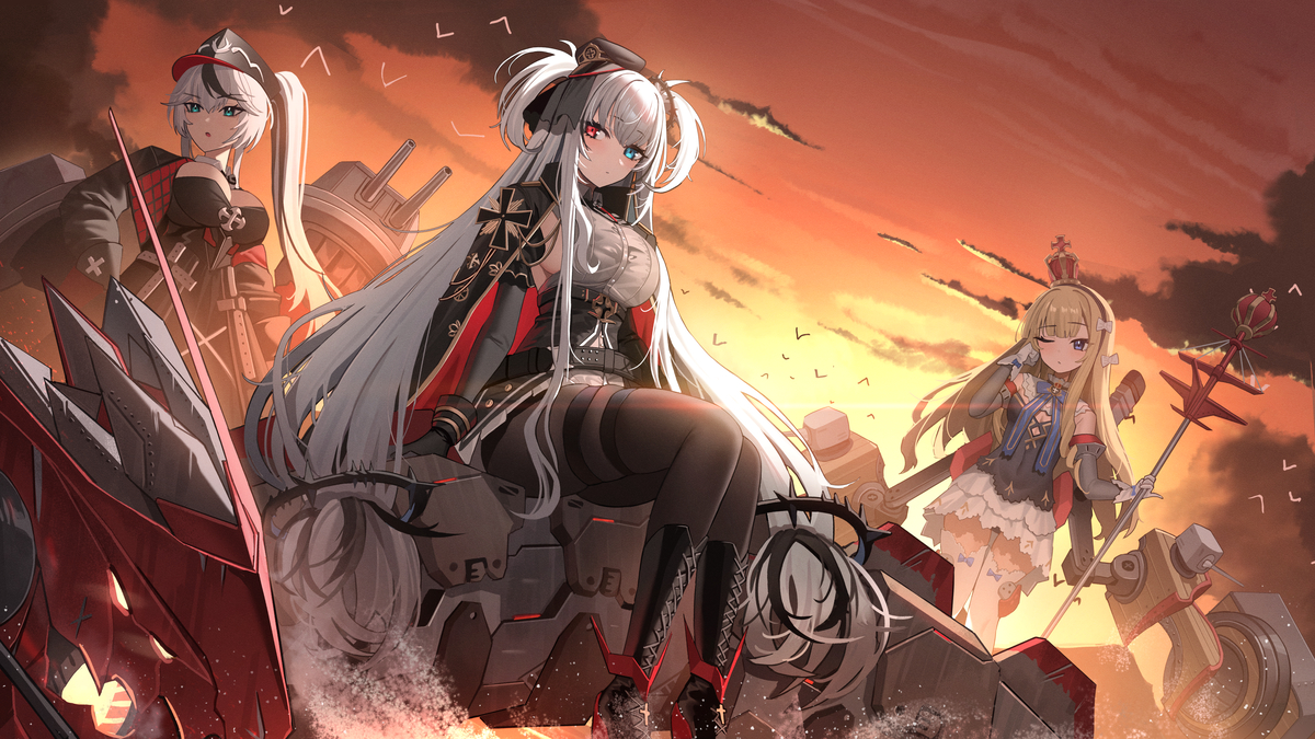 This is a pixiv picture whose title is Rondo at Rainbow's End.