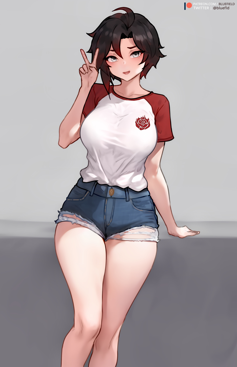This is a pixiv picture whose title is ルビー・ローズ.