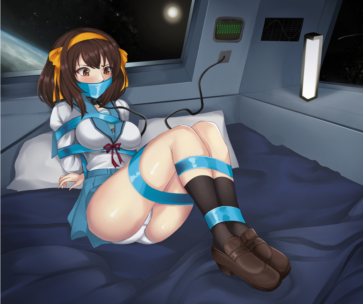 This is a pixiv picture whose title is [COM] Haruhi.