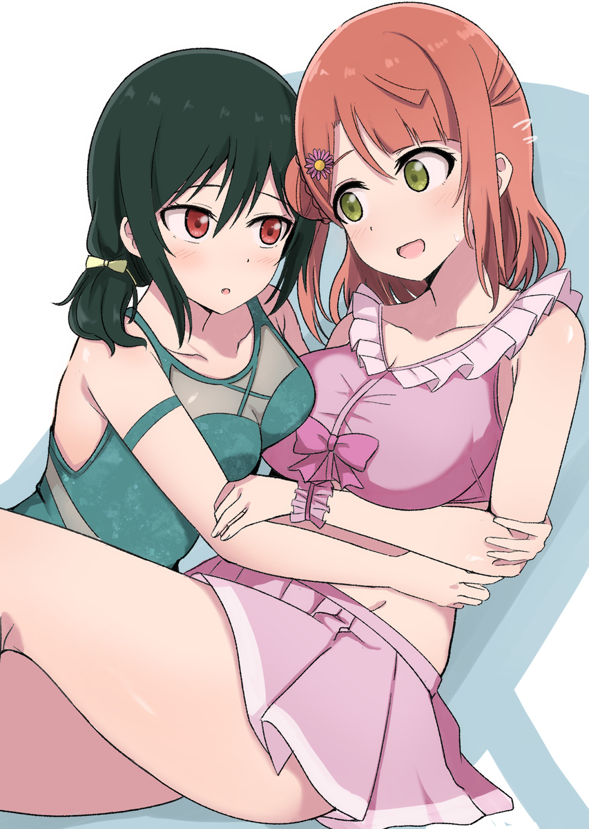 This is a pixiv picture whose title is 栞子ちゃんいろいろ.