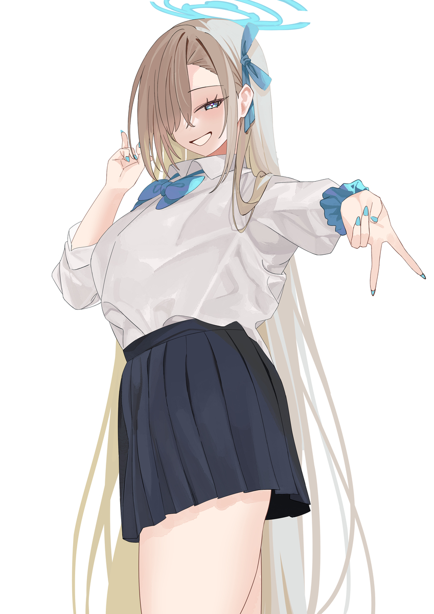 This is a pixiv picture whose title is アスナ.