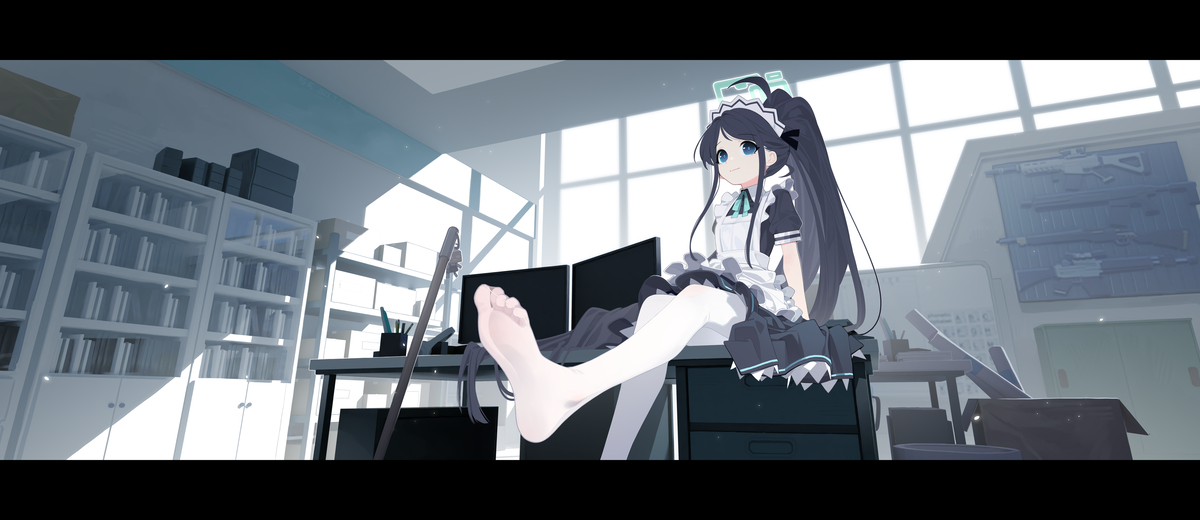 This is a pixiv picture whose title is 今天也是爱丽丝打扫的哦~说好的奖励呢？.