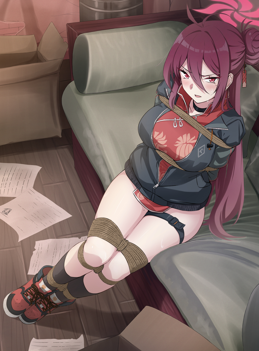 This is a pixiv picture whose title is Reijo Kidnapped.