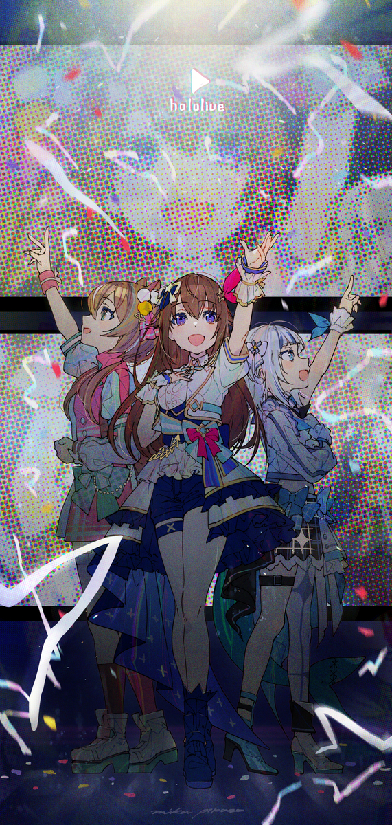 This is a pixiv picture whose title is Our Bright Parade.