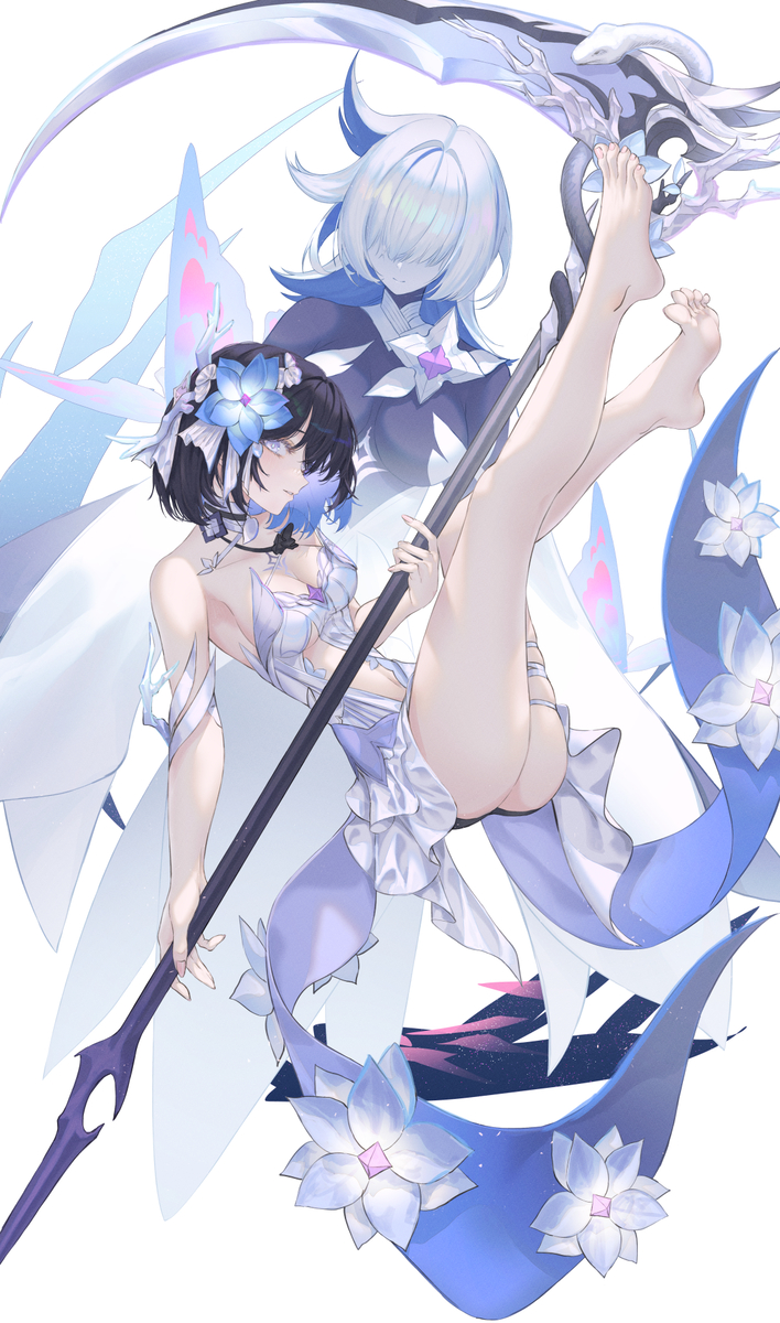 This is a pixiv picture whose title is 🦋.