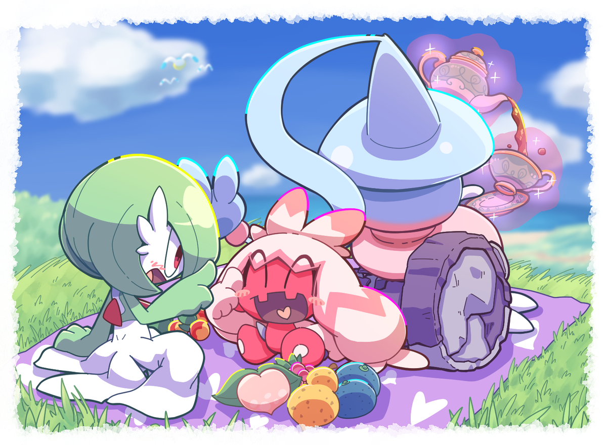 This is a pixiv picture whose title is 2023年3～6月ポケモンつめあわせ.