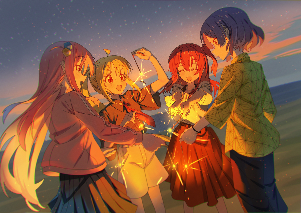 This is a pixiv picture whose title is 「STARRY」.