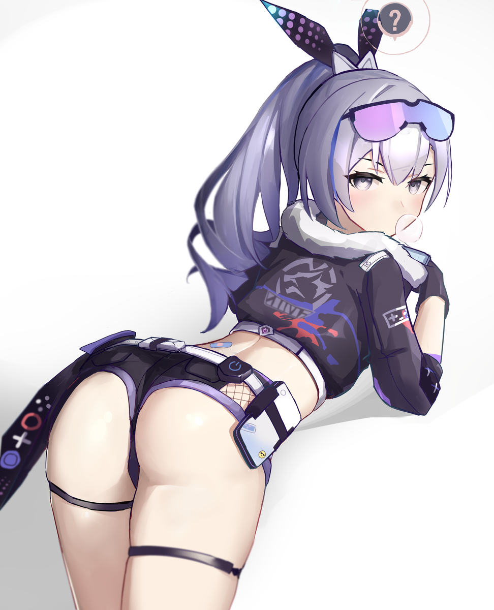 This is a pixiv picture whose title is 鸭屁股.