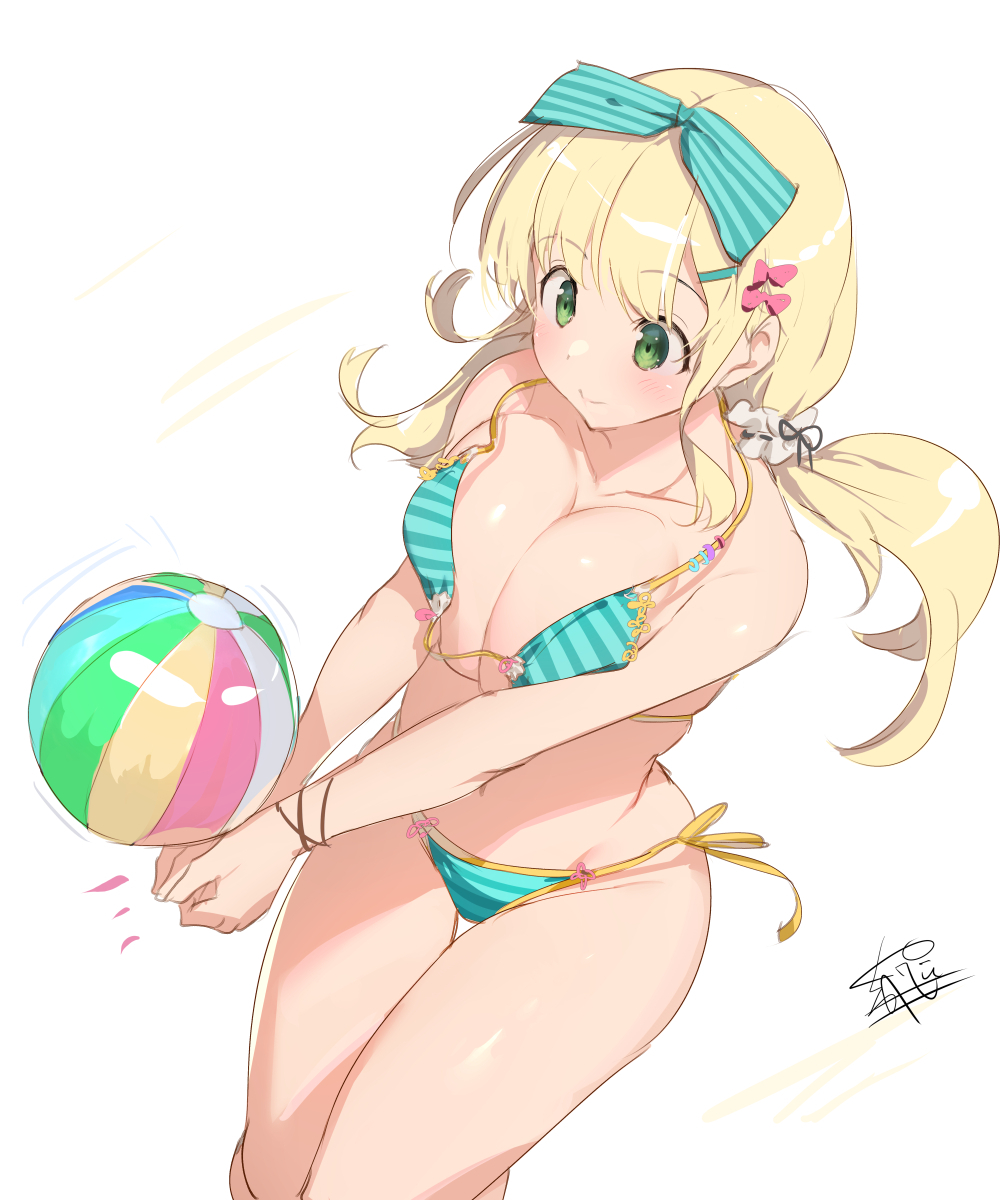 This is a pixiv picture whose title is ビーチバレーボール.