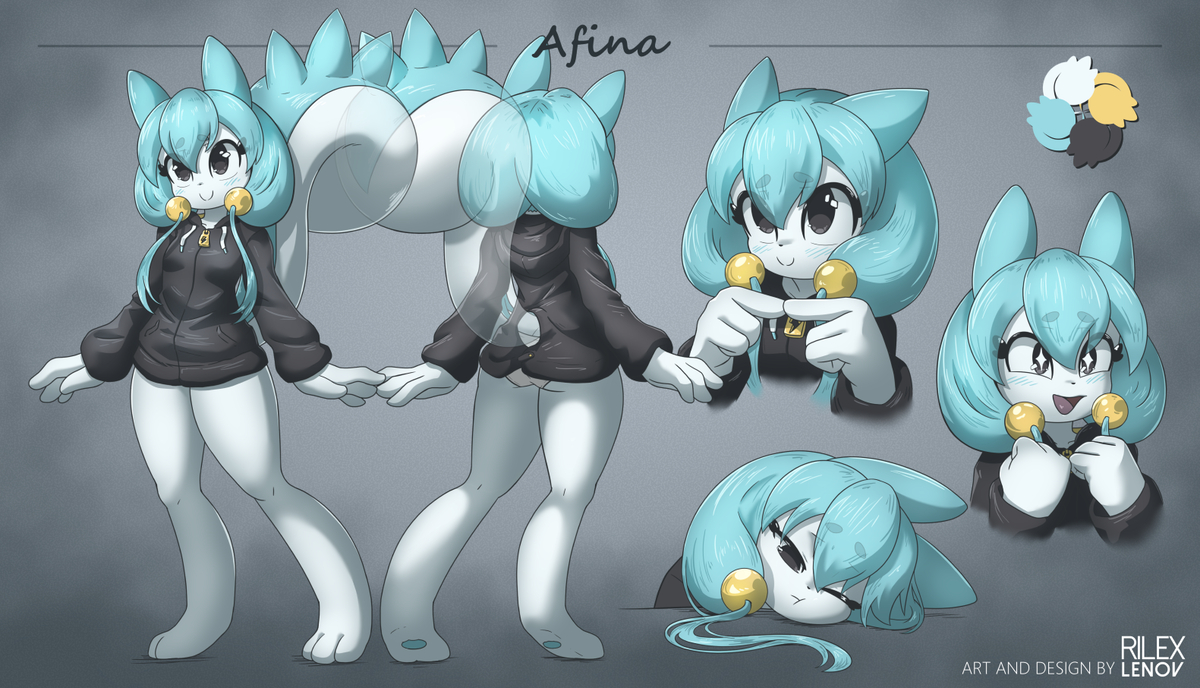 This is a pixiv picture whose title is Afina!.