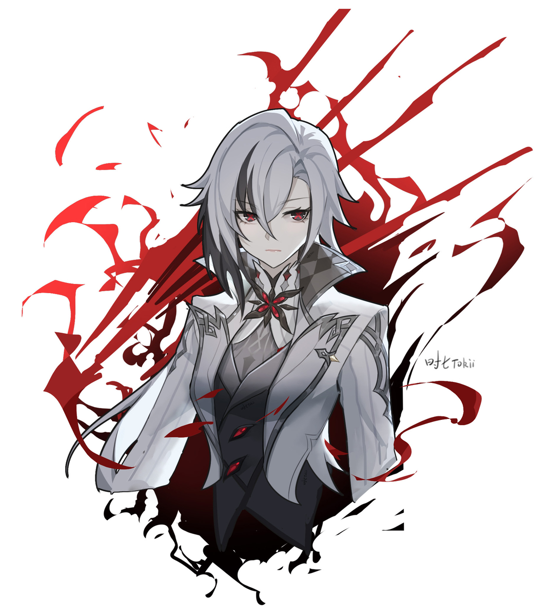 This is a pixiv picture whose title is 阿蕾奇诺.