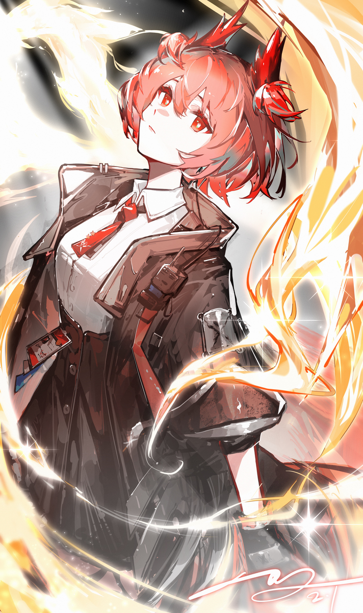 This is a pixiv picture whose title is 明日方舟同人图.