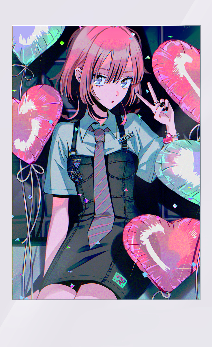 This is a pixiv picture whose title is 2周年㊗️.