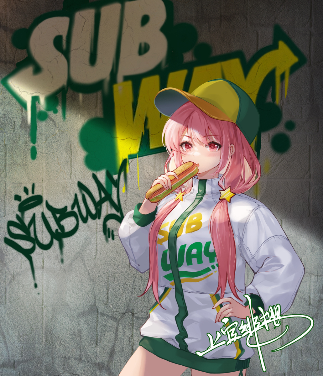 This is a pixiv picture whose title is SUBWAY.