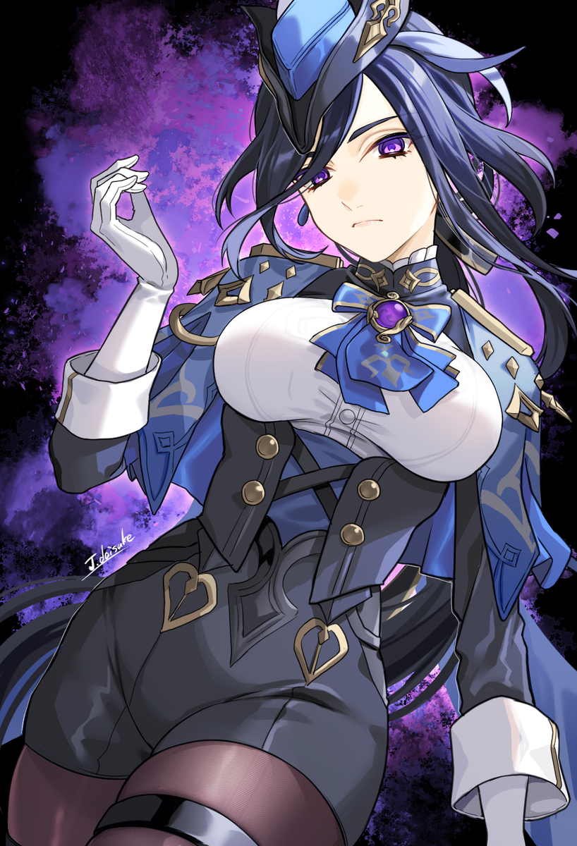 This is a pixiv picture whose title is クロリンデ.