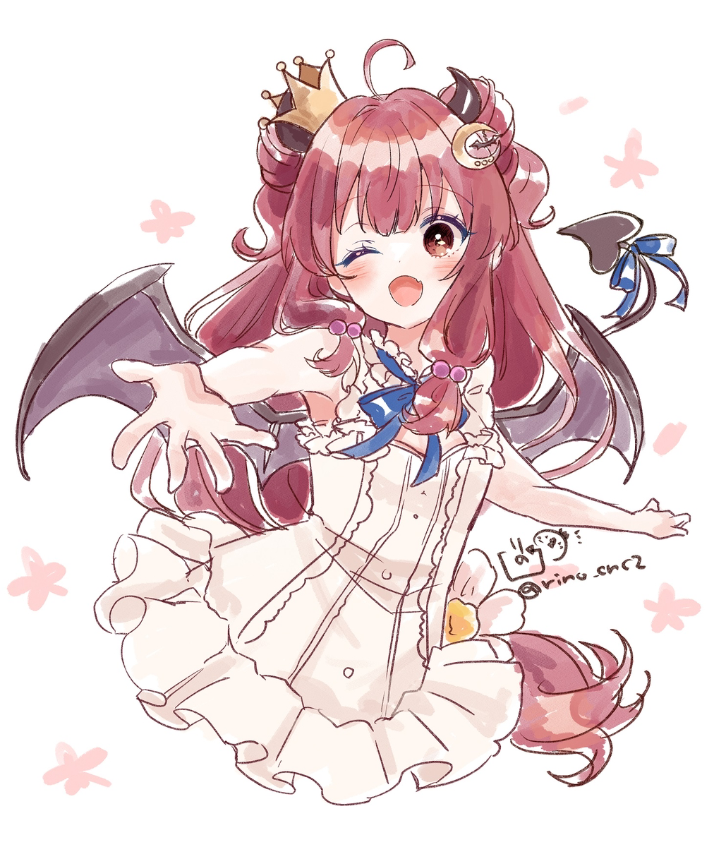 This is a pixiv picture whose title is ロアちゃん落書き.
