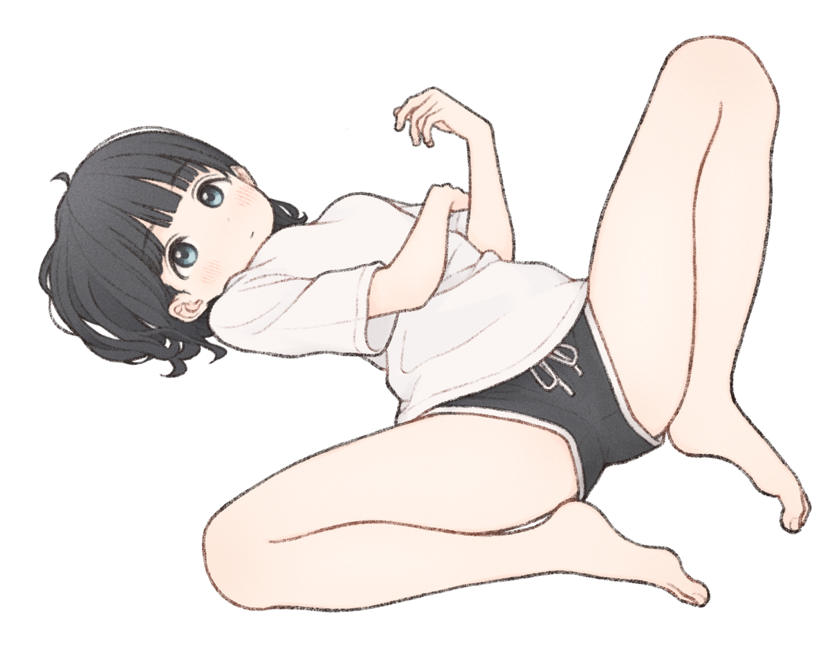 This is a pixiv picture whose title is (´ω｀).