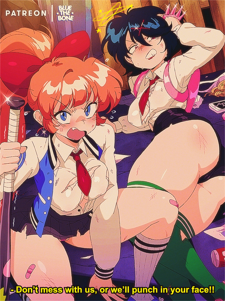 This is a pixiv picture whose title is [RETRO] Kyoko and Misako [RCG].